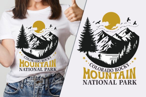 Colorado Rocky Mountain Cool Tshirt Svg