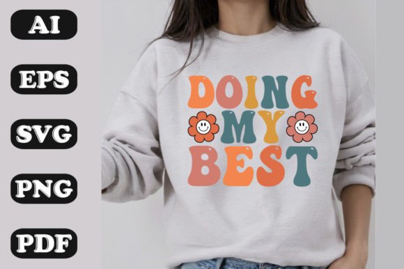 Doing My Best Wavy Graphics for T-Shirt Designs