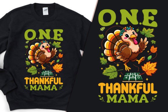 One Thankful Mama Graphics: Stylish T-Shirt Designs