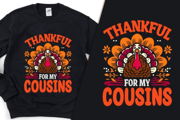 Thankful for My Cousins Classic T-Shirt Graphics