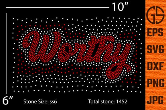 Worthy Rhinestone T-Shirt Designs Graphics